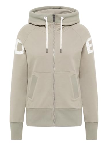Elbsand Kalea Damen Sweatjacke, Kapuze, Kängurutasche, Slim fit von Elbsand