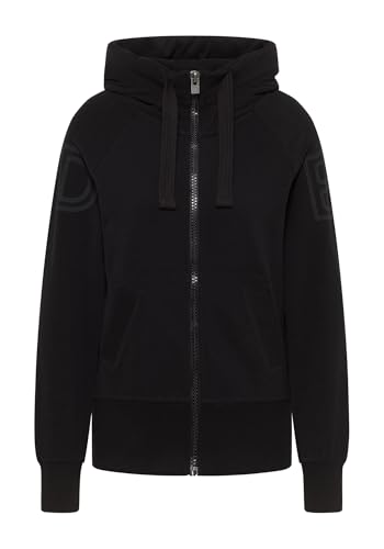 Elbsand Kalotta Damen Sweatjacke, Zip-Jacke mit weiter Kapuze und Kägurutasche, schmal geschnitten von Elbsand