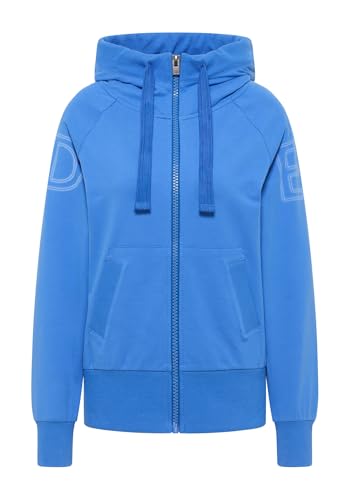 Elbsand Kalotta Damen Sweatjacke, Zip-Jacke mit weiter Kapuze und Kägurutasche, schmal geschnitten von Elbsand