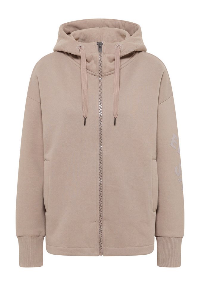 Elbsand Kapuzensweatjacke Mynthe weiter geschnittene Sweatjacke mit Kapuze von Elbsand