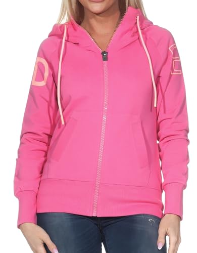Elbsand Kinea Damen Sweatjacke, Zip-Jacke mit Kapuze, schmal geschnitten von Elbsand