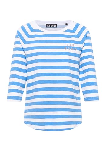 Elbsand Langarm-Shirt Celina in BlauWeiß, Größe S von Elbsand