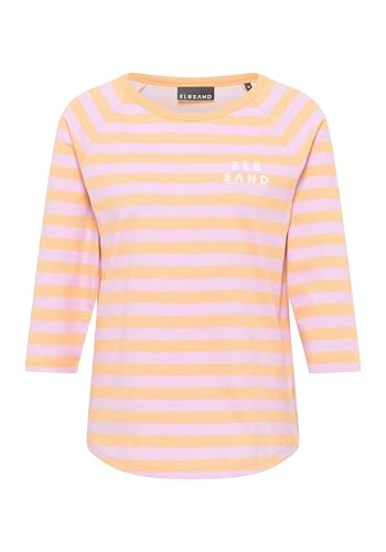 Elbsand Langarm-Shirt Celina in OrangeRosa, Größe M von Elbsand