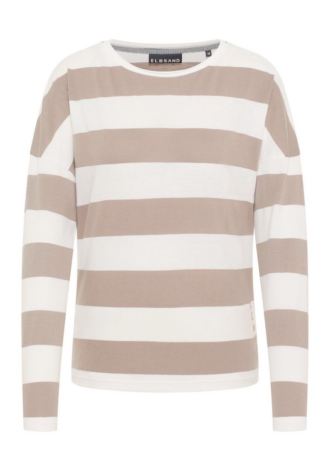 Elbsand Langarmshirt Milia breiter Ausschnitt, locker geschnitten von Elbsand
