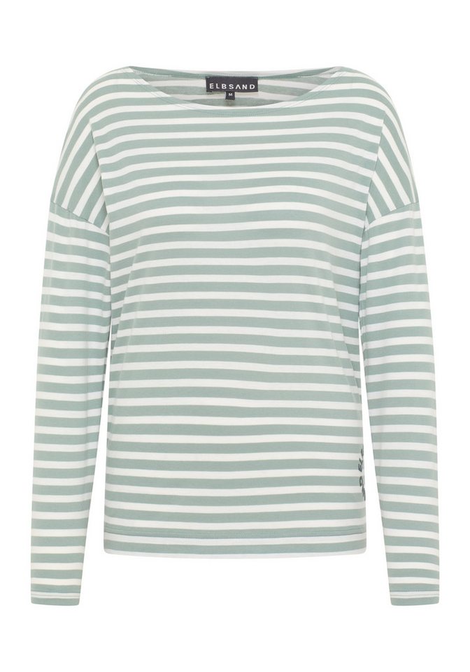 Elbsand Langarmshirt Tooske Bootsausschnitt, locker geschnitten von Elbsand