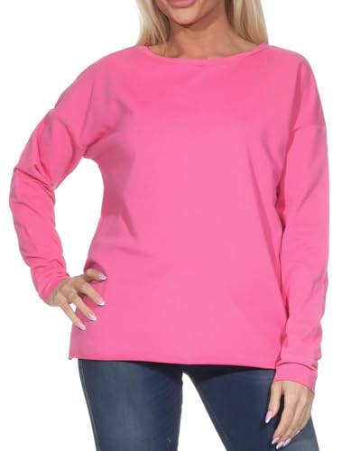 Elbsand Riane Damen Sweatshirt, Rundhalsausschnitt, leicht kastige Schnittform von Elbsand