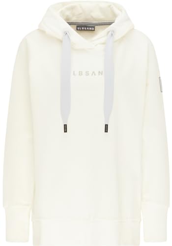 Elbsand Savan Damen Hoodie, Sweatshirt mit Kapuze, (DE/NL/SE/PL, Alphanumerisch, L, Regular, Regular, cloude White) von Elbsand