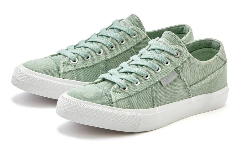 Elbsand Schnürschuh, Sneaker Schnürhalbschuh, Freizeitschuh aus Textil, Used-Look VEGAN von Elbsand