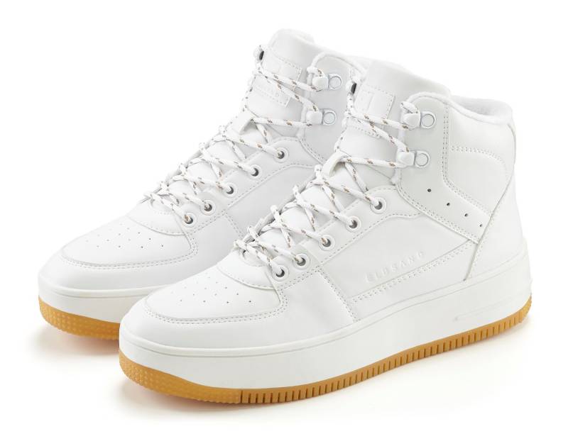Elbsand Sneaker mit kuscheligem Warmfutter, Freizeitschuh, Halbschuh, High Top Sneaker von Elbsand