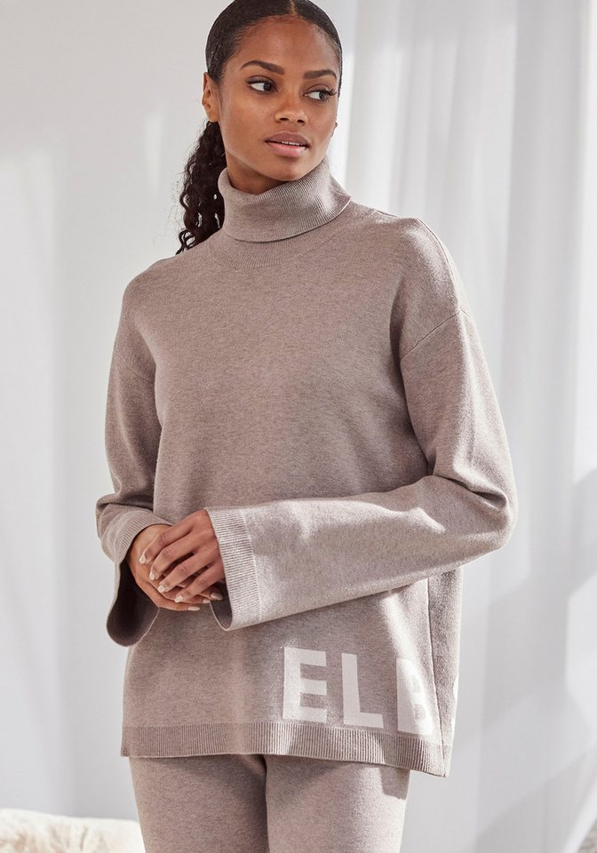 Elbsand Sweater Rollkragenpullover aus hochwertigem Strick, Loungewear von Elbsand