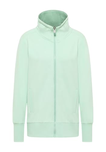 Elbsand Sweatjacke Alvis mit Stehkragen in Grün, Größe S von Elbsand