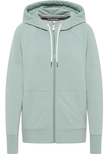 Elbsand Sweatjacke Maala in Grün, Größe L von Elbsand