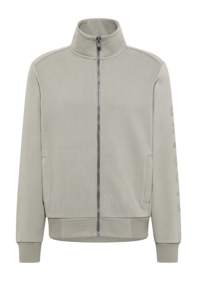 Elbsand Sweatjacke Levin Herren Stehkragen, Leistentaschen, schmal geschnitten von Elbsand