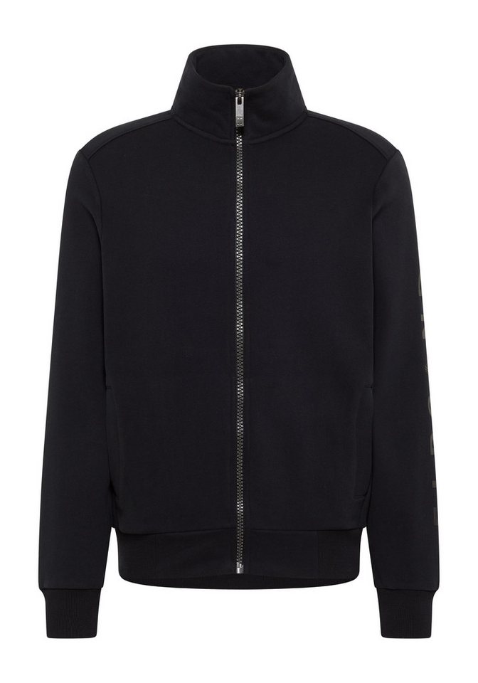 Elbsand Sweatjacke Levin Herren Stehkragen, Leistentaschen, schmal geschnitten von Elbsand