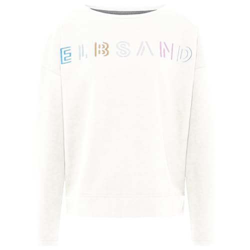 Elbsand Sweatshirt Alma in Weiß, Größe S von Elbsand