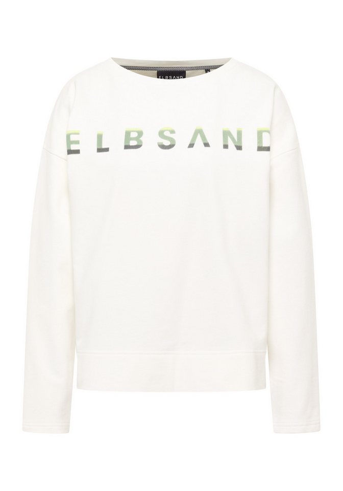 Elbsand Sweatshirt Alvar weiter Ausschnitt, leicht überschnittene Schultern von Elbsand