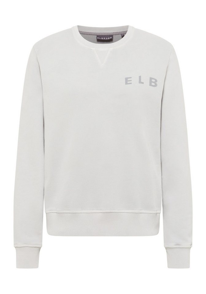 Elbsand Sweatshirt Darin Herren Rundhalsausschnitt, locker geschnitten von Elbsand