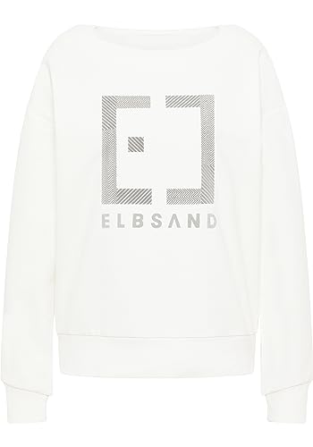 Elbsand Sweatshirt Fenna in Weiß, Größe L von Elbsand