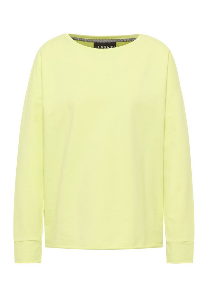 Elbsand Sweatshirt Riane Rundhalsausschnitt, leicht kastige Schnittform von Elbsand