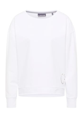 Elbsand Sweatshirt Ritva in Weiß, Größe M von Elbsand