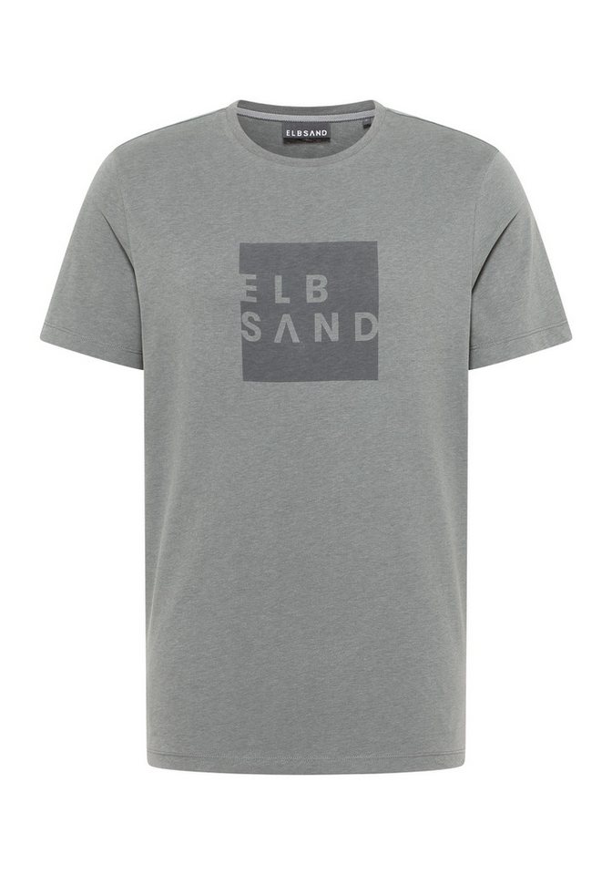 Elbsand T-Shirt Timu Herren Rundhalsausschnitt, normal geschnitten von Elbsand
