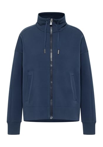 Elbsand Unna Damen Sweatjacke, Zip-Jacke mit Stehkragen, locker geschnitten von Elbsand
