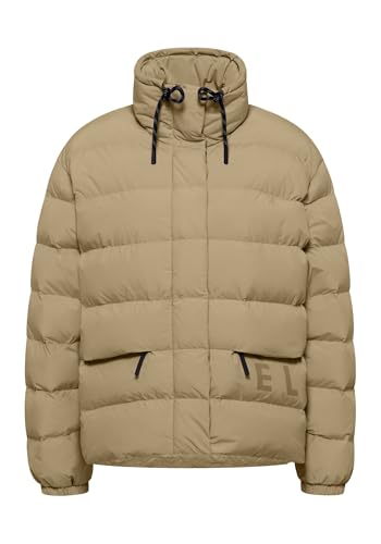 Elbsand Varna Damen Jacke, wärmende Steppjacke mit Reißverschluss und Eingriffstaschen, Stehkragen, lockere Passform von Elbsand