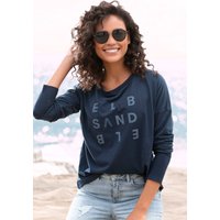 Witt Weiden Damen Longsleeve marine von Elbsand