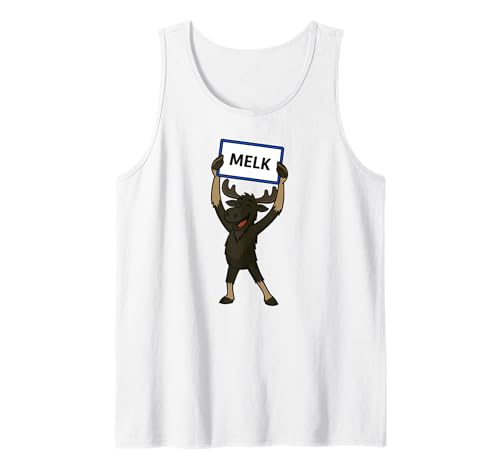 Herren Emil war Hier! Berge Wald Abenteuer Elch mit Melk Ortschild Tank Top Herren Emil war Hier! Berge Wald Abenteuer Elch mit Melk Ortschild Tank Top von Elch Emil wandert durch Österreich Souvenir Design