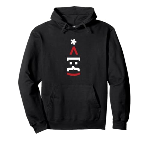 Ugly Santa Weihnachtsmann Nikolaus Weihnachtsbaum Geschenk Pullover Hoodie von Elch Weihnachtsmarkt Xmas Weihnachtsgeschenk