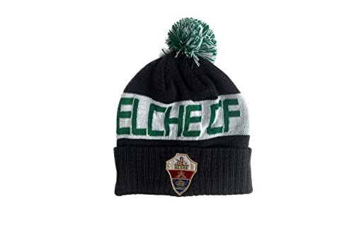 Elche C.F Unisex Graue Mütze mit Quaste für Erwachsene Baskenmütze, One Size von Elche C.F