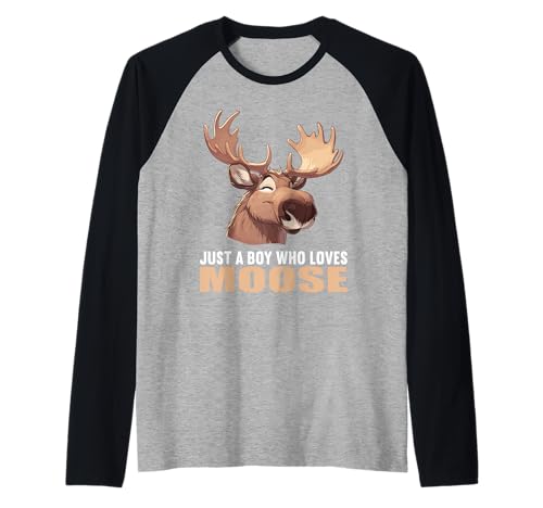 Herren Elche Elch Raglan Herren Elche Elch Raglan von Elche Elch Tier Shop