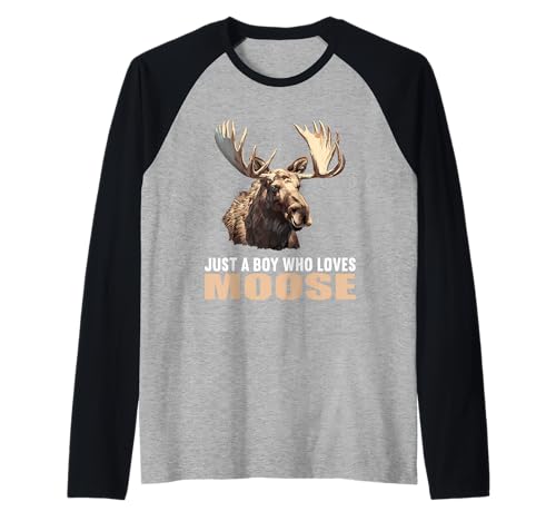 Herren Elche Elch Raglan Herren Elche Elch Raglan von Elche Elch Tier Shop