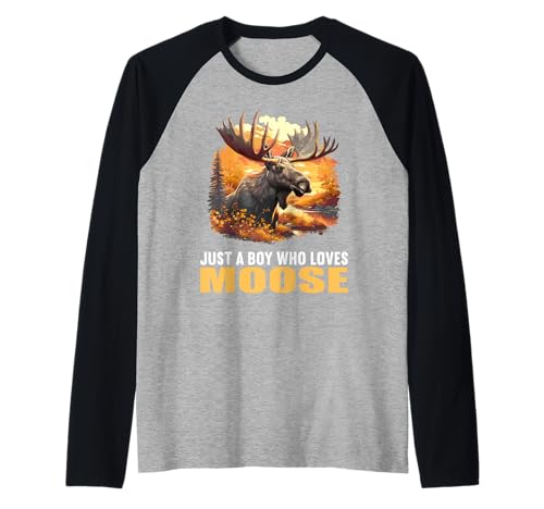 Herren Elche Elch Raglan Herren Elche Elch Raglan von Elche Elch Tier Shop
