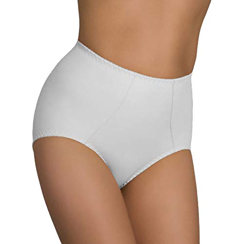ELDAR Damen figurenformend Miederslip mit Bauch-Weg-Effekt Stark Formend Miederpants Miederslip Push Up Unterhose Damen (XL, Weiß) von Eldar