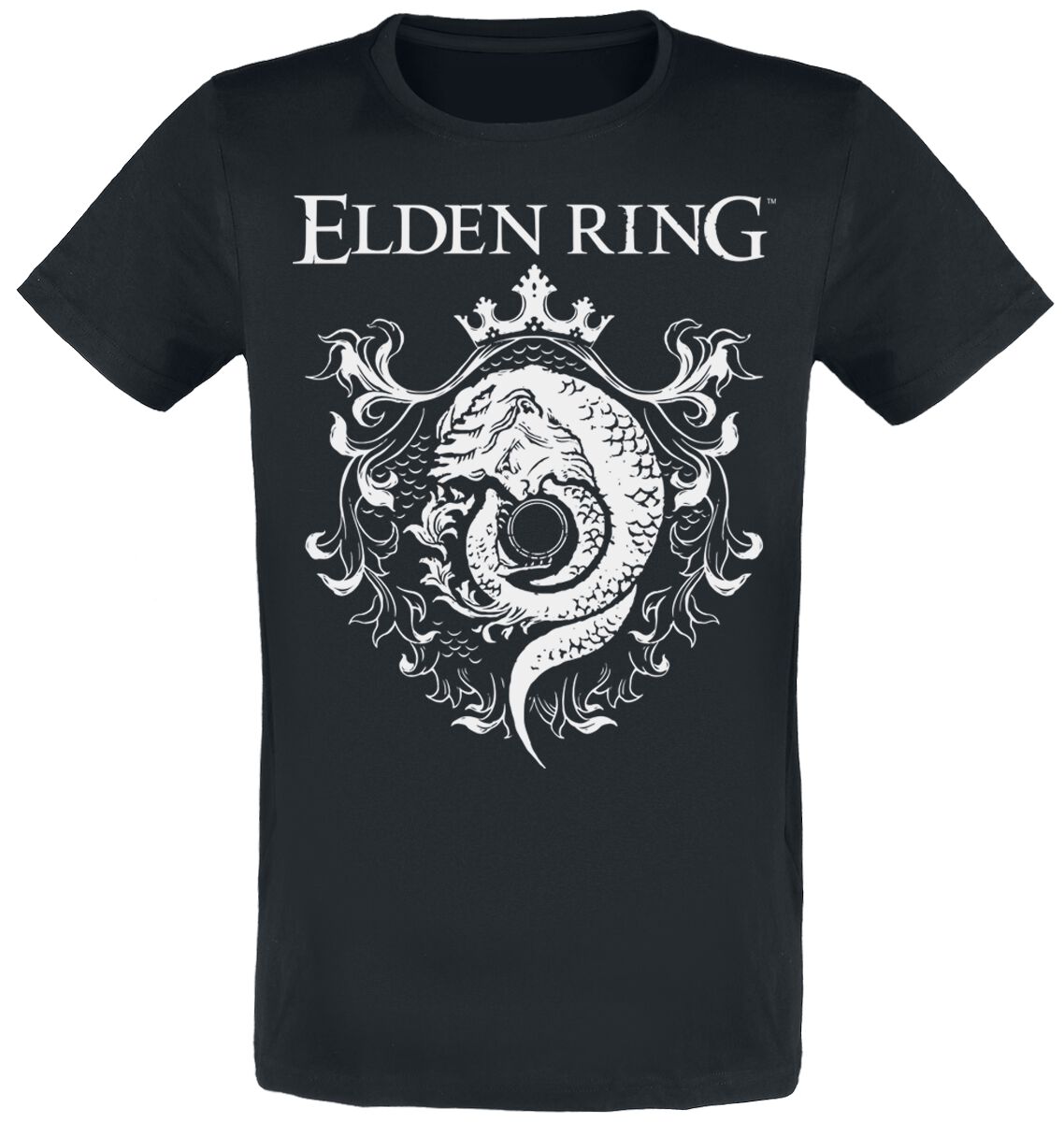 Elden Ring Crest T-Shirt schwarz in M von Elden Ring