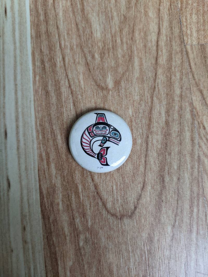 Formline Orca Button von EldritchxInk