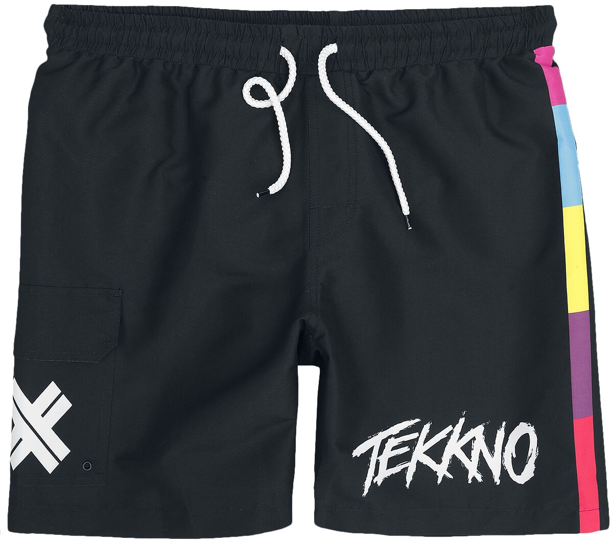 Electric Callboy Badeshort - EMP Signature Collection - S bis XXL - für Männer - Größe M - schwarz  - EMP exklusives Merchandise! von Electric Callboy