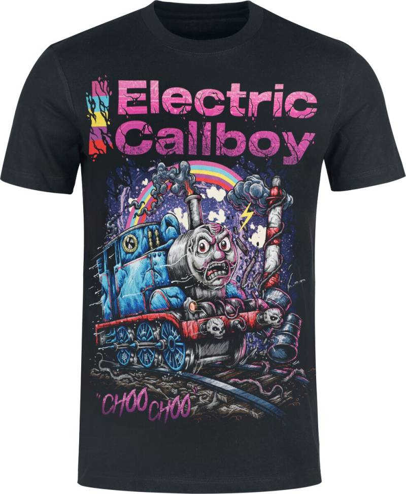 Electric Callboy Choo Choo - Heavyweight T-Shirt schwarz in S von Electric Callboy