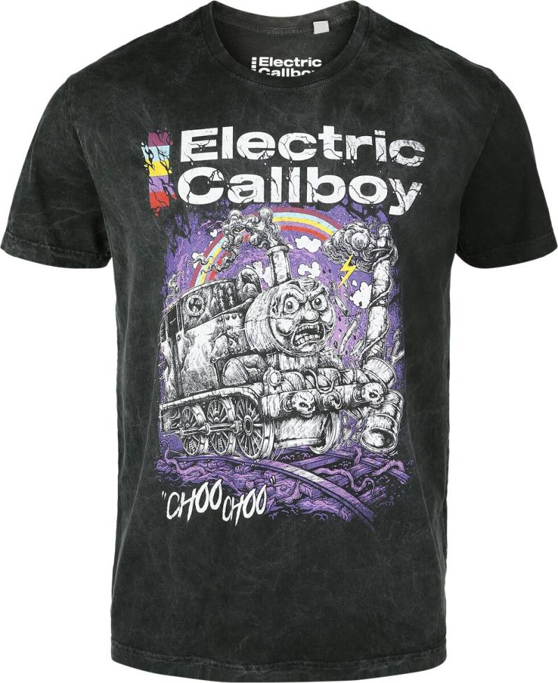Electric Callboy Choo Choo T-Shirt anthrazit in S von Electric Callboy