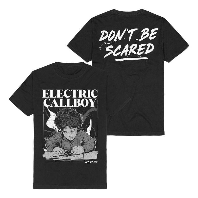 Electric Callboy Don't Be Scared T-Shirt schwarz in S von Electric Callboy