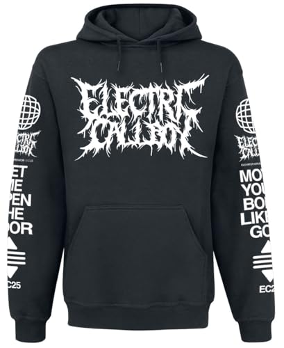 Electric Callboy Elevator Operator Globe Männer Kapuzenpullover schwarz XXL von Electric Callboy