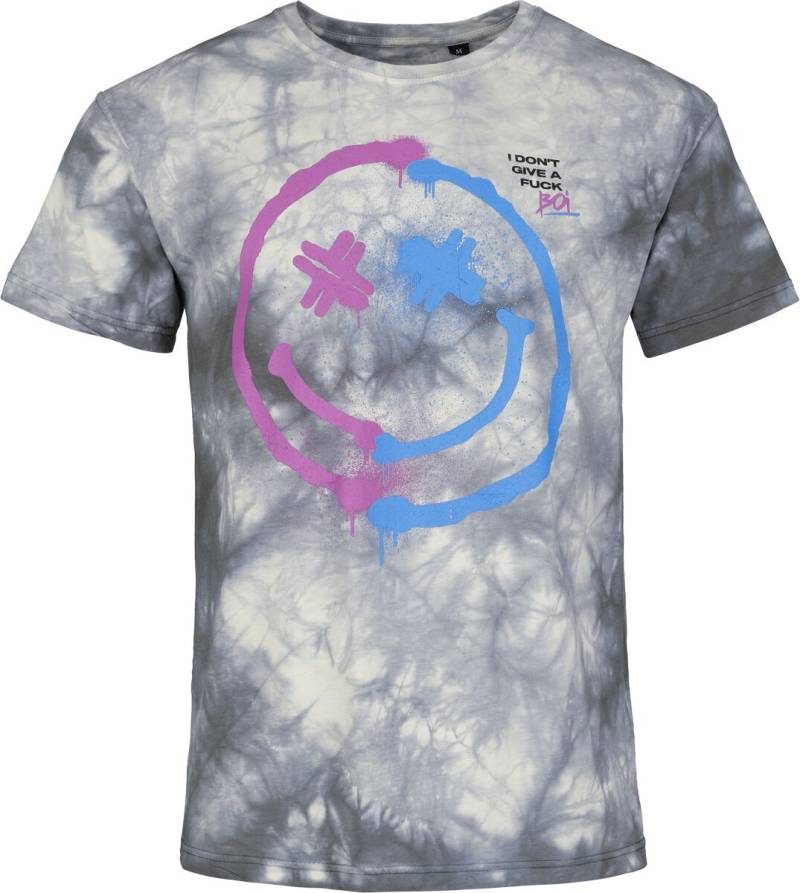 Electric Callboy Fuck Boi T-Shirt weiß grau in XL von Electric Callboy