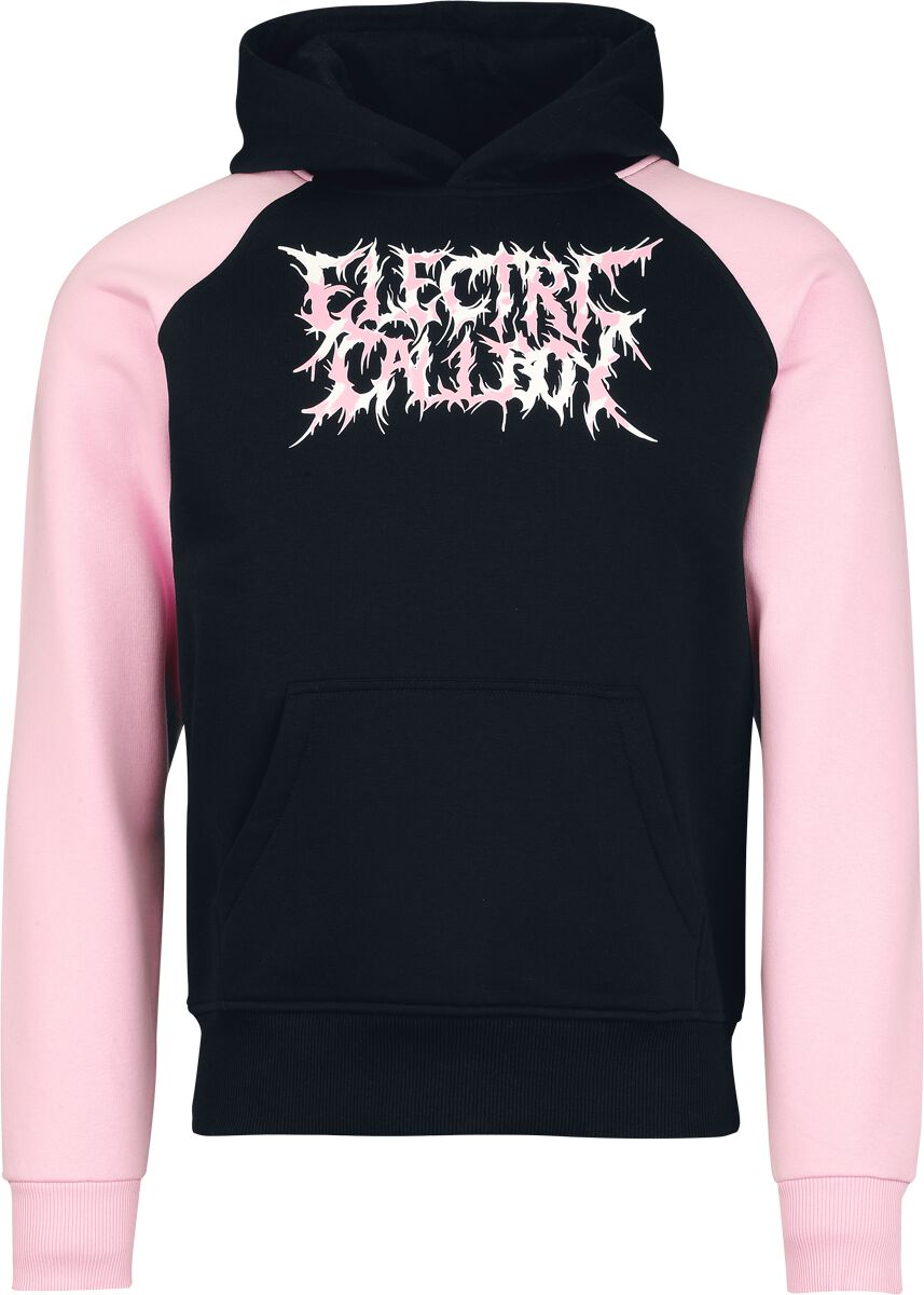 Electric Callboy Kapuzenpullover - Logo - S bis 5XL - für Männer - Größe 3XL - schwarz/rosa  - EMP exklusives Merchandise! von Electric Callboy