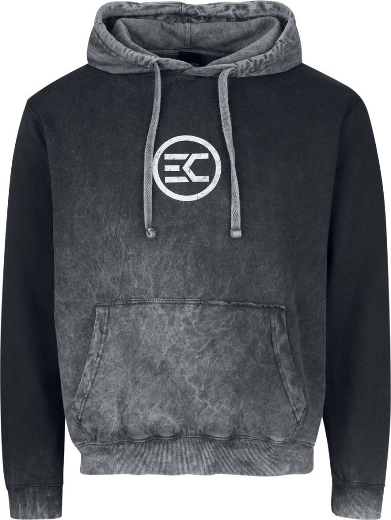 Electric Callboy Kapuzenpullover - Square Logo - M bis XXL - für Männer - Größe XL - charcoal  - EMP exklusives Merchandise! von Electric Callboy