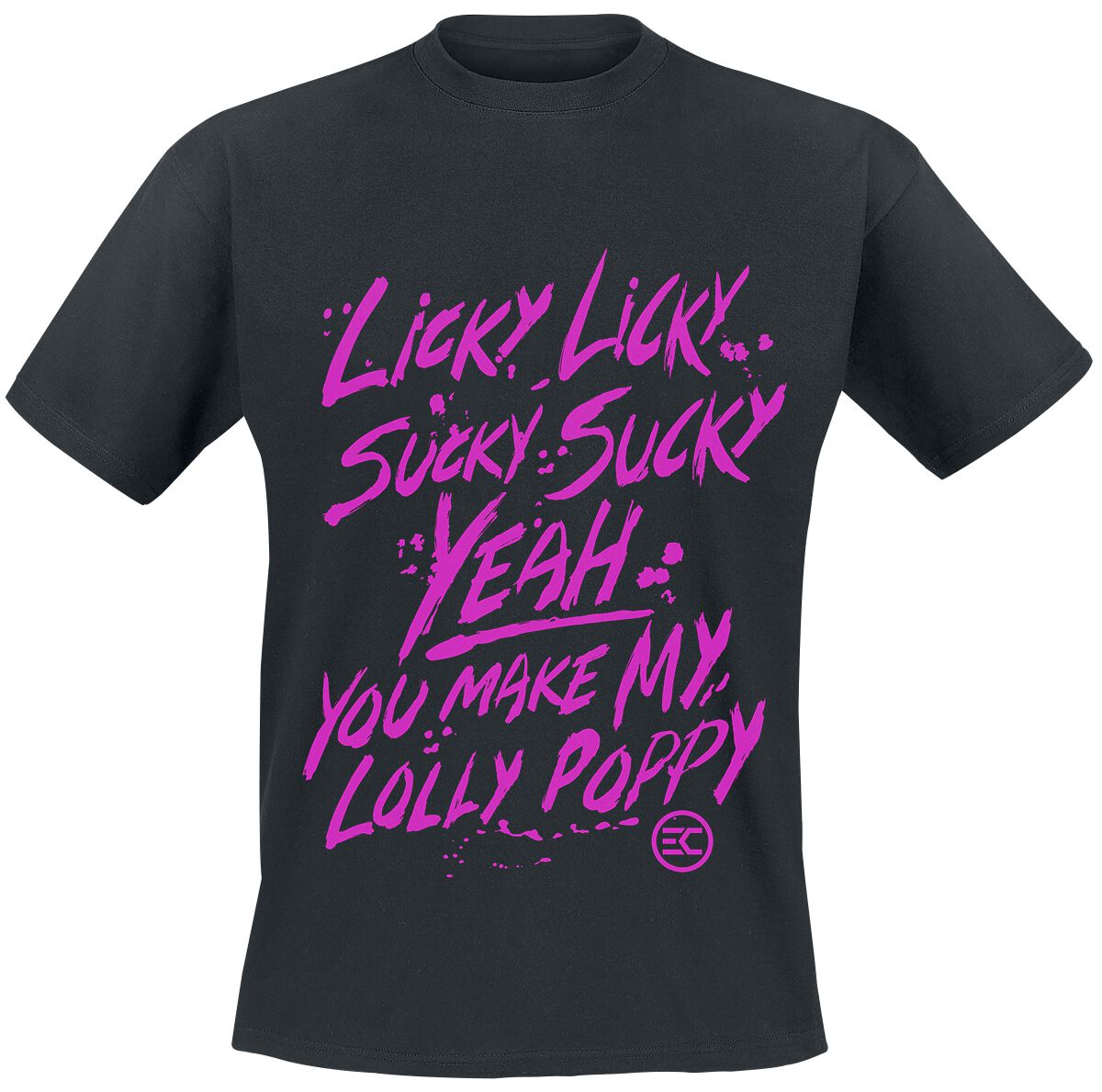 Electric Callboy Licky Licky T-Shirt schwarz in M von Electric Callboy