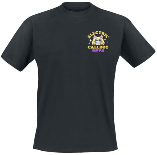Electric Callboy Ratatata Lucky Cat Männer T-Shirt schwarz 3XL 100% Baumwolle Band-Merch, Bands Electric Callboy Ratatata Lucky Cat Männer T-Shirt schwarz 3XL 100% Baumwolle Band-Merch, Bands von Electric Callboy