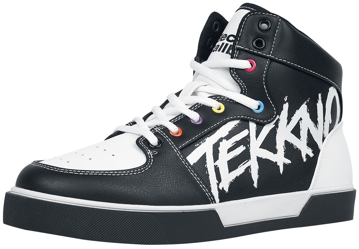 Electric Callboy Sneaker high - EMP Signature Collection - EU37 bis EU46 - Größe EU38 - schwarz/weiß  - EMP exklusives Merchandise! von Electric Callboy