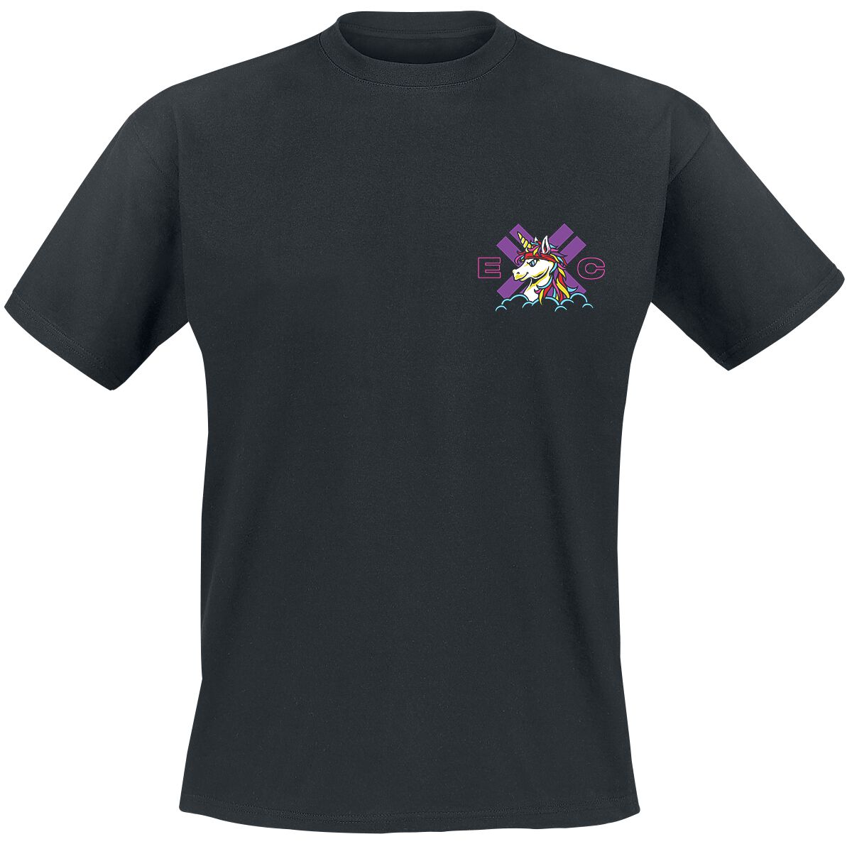 Electric Callboy Spaceman Unicorn T-Shirt schwarz in M von Electric Callboy