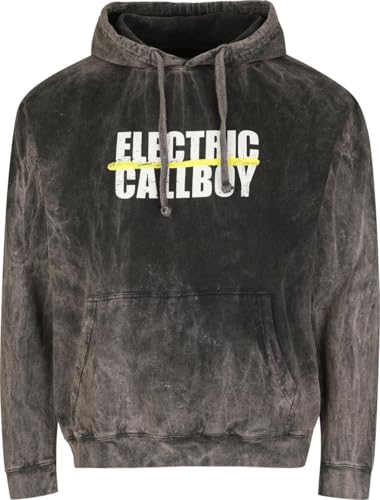 Electric Callboy Spray Smile Männer Kapuzenpullover grau XL 100% Baumwolle Band-Merch, Bands von Electric Callboy
